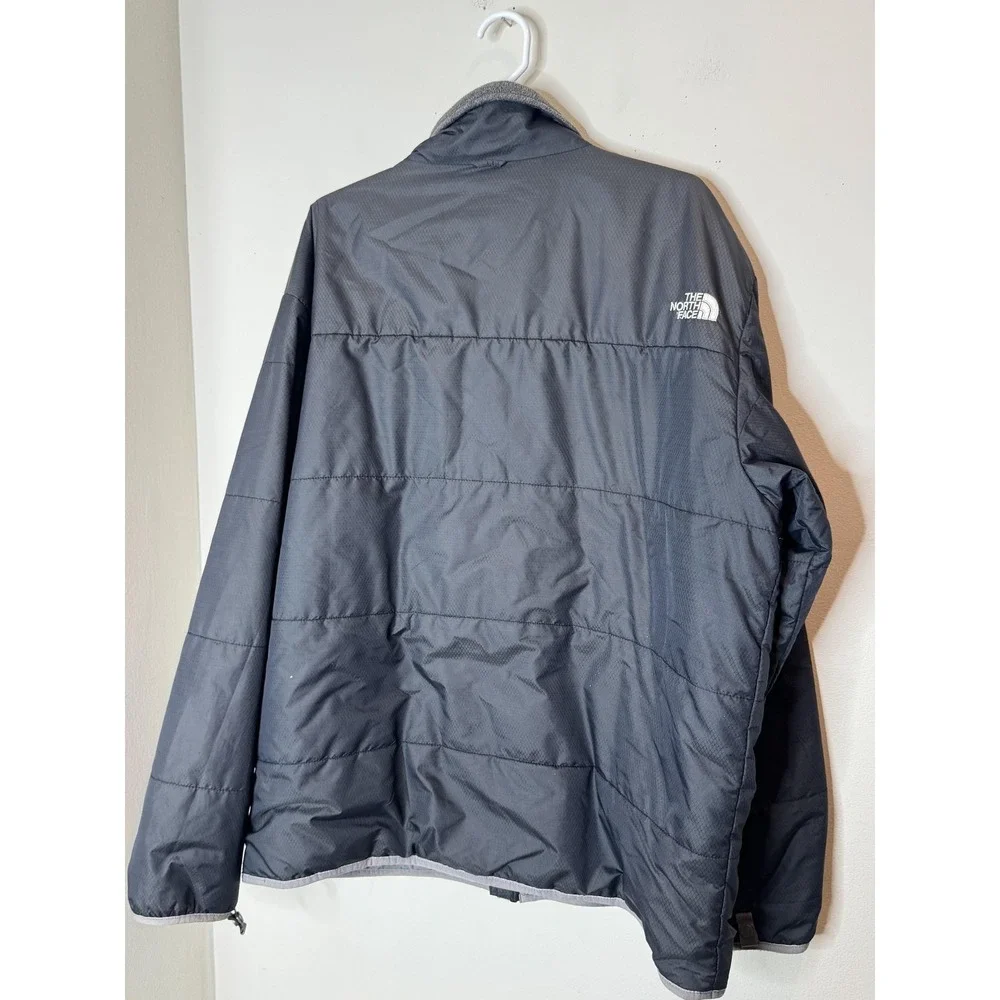 The North Face Jacket Mens 2XL Gray Insulated Full Zip Puffer Outdoor Winter‎